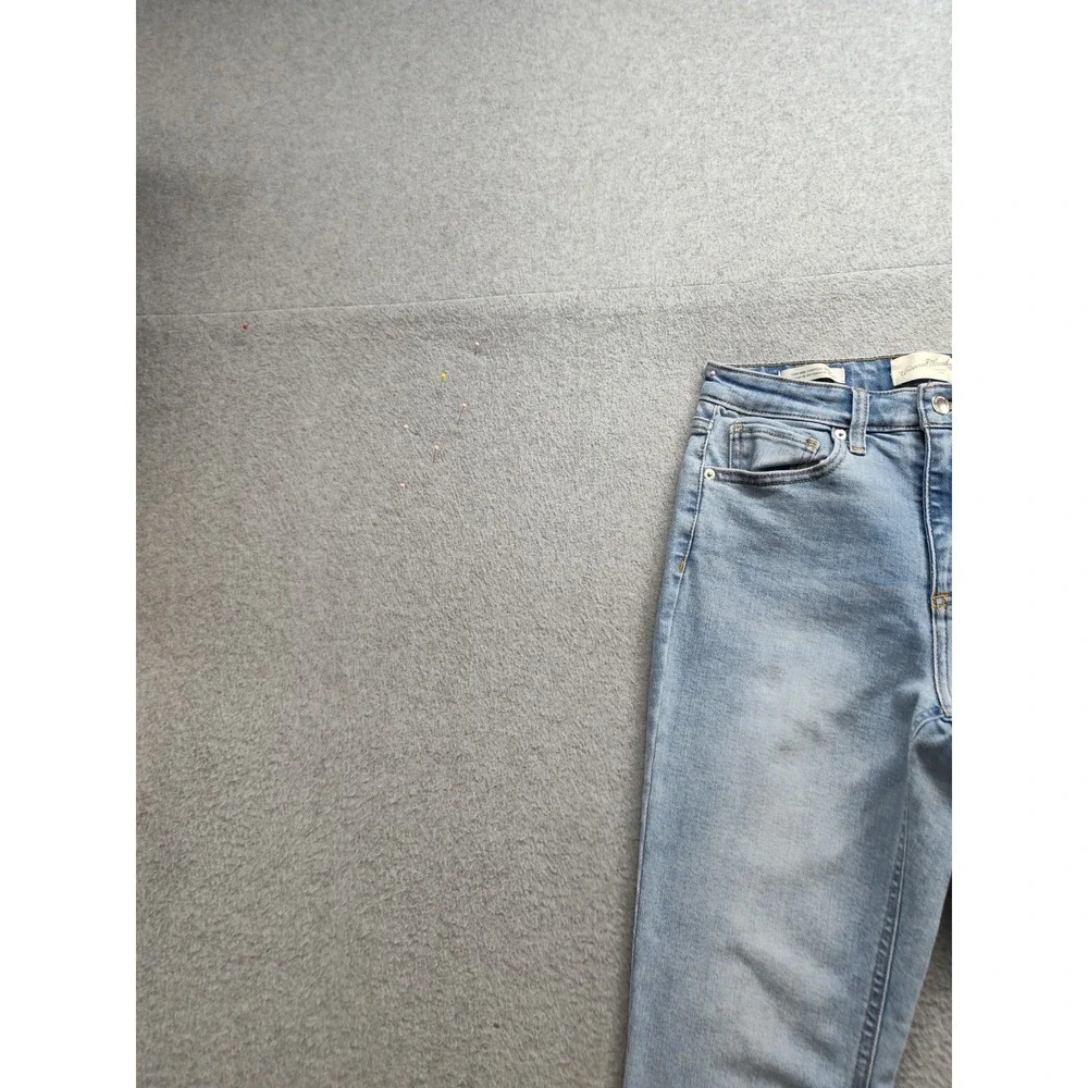 Universal‎ Thread Women Jean 6R Blue Denim Skinny Ankle High Waist Light Wash